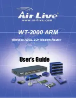 Air Live WT-2000 ARM User Manual preview