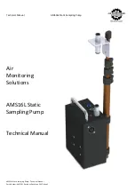 Air Monitoring Solutions AMS16L Technical Manual предпросмотр