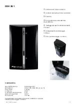 Предварительный просмотр 12 страницы Air Naturel DDH 20-1 User Manual