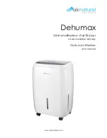 Air Naturel Dehumax User Manual предпросмотр