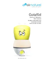 Air Naturel GotaKid User Manual preview