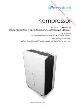 Предварительный просмотр 1 страницы Air Naturel Kompressor User Manual