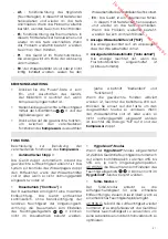 Предварительный просмотр 21 страницы Air Naturel Kompressor User Manual