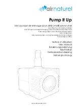 Air Naturel Pump It Up User Manual preview