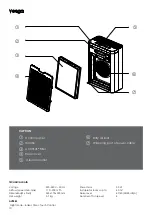 Предварительный просмотр 10 страницы Air Naturel Venga User Manual