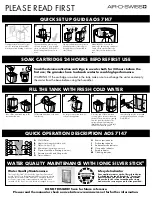 Предварительный просмотр 1 страницы Air-O-Swiss AOS 7147 Quick Setup Manual