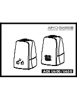 Air-O-Swiss AOS U600 Instruction Manual предпросмотр