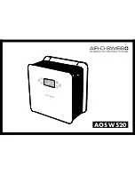 Preview for 1 page of Air-O-Swiss AOS W520 Instructions For Use Manual