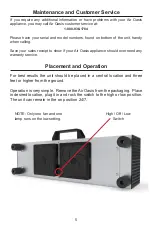 Preview for 8 page of Air Oasis AO5000PRO Owner'S Manual