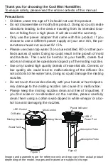 Предварительный просмотр 2 страницы Air Oasis HF-2207 Owner'S Manual