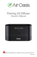 Air Oasis OilFD-B Owner'S Manual предпросмотр