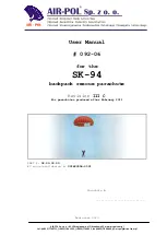 Preview for 1 page of Air-Pol 092-06 User Manual