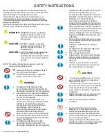 Preview for 3 page of Air-Pro 06E Series Installation Instructions & Use & Care Manual