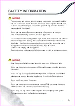 Preview for 3 page of Air Relax Plus AR-3.0 User Manual