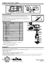 Preview for 4 page of Air Specialties Softaire SA-90DC3 Manual