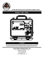 AIR SYSTEMS CO-91 Series Operating Instructions And Replacement Parts preview