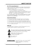 Предварительный просмотр 5 страницы Air Techniques Accent B5100B Instruction Manual