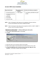 Предварительный просмотр 1 страницы Air Techniques Acclaim USB Installation Manual