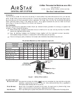 Preview for 1 page of Air Techniques AirStar 87351 Service Instructions