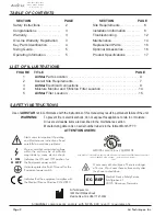 Предварительный просмотр 2 страницы Air Techniques AirStar AS12CINT Installation And Operation Manual