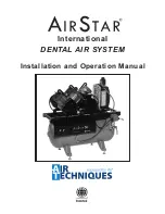 Preview for 1 page of Air Techniques AirStar AS12INT Installation And Operation Manual