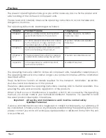 Preview for 2 page of Air Techniques AirStar Eco5 ASE121A Operating Instructions Manual