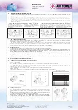 Preview for 2 page of Air Torque EDITION 2010 DR/SC Installation, Maintenance And Operating Instruction Manual