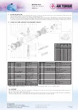 Preview for 3 page of Air Torque EDITION 2010 DR/SC Installation, Maintenance And Operating Instruction Manual