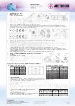 Preview for 5 page of Air Torque EDITION 2010 DR/SC Installation, Maintenance And Operating Instruction Manual