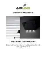 Air Uno Gruppo Incasso 60 Installation & User'S Instructions preview