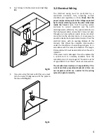 Предварительный просмотр 6 страницы Air Uno Gruppo Incasso 60 Installation & User'S Instructions