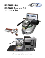 Air-Vac PCBRM15 User Manual предпросмотр