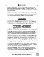 Preview for 9 page of Air Water Life Aqua-Ionizer Deluxe 7.0 Owner'S Manual