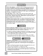 Preview for 10 page of Air Water Life Aqua-Ionizer Deluxe 7.0 Owner'S Manual