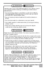 Preview for 9 page of Air Water Life Aqua-Ionizer Deluxe AID9500A Owner'S Manual