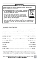 Preview for 13 page of Air Water Life Aqua-Ionizer Deluxe AID9500A Owner'S Manual