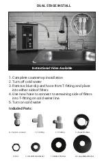 Preview for 4 page of Air Water Life Aqua-Ionizer Pro Countertop Sink Kit Installation