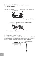 Preview for 20 page of Air Water Life AQUA-IONIZER PRO Owner'S Manual