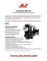 Preview for 1 page of Air-Zenith OB2 Series Installation Manual