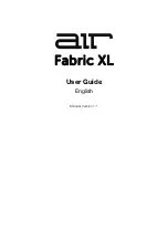 Air Fabric XL User Manual предпросмотр