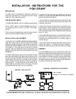 Preview for 2 page of Air Posi-Drain PD7020 Installation & Operation Manual