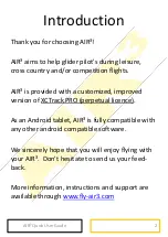 Preview for 2 page of AIR3 7.2 Quick User Manual