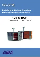 Preview for 1 page of Aira HCV Installation, Startup, Operation, Service & Maintenance Manual