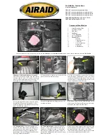 Airaid 300-143 Installation Instructions Manual preview