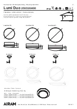 Preview for 2 page of Airam 4146614 Mounting Instructions