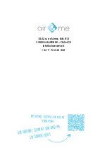 Предварительный просмотр 15 страницы air&me FANTASY User Manual