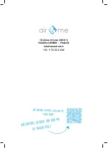 Предварительный просмотр 36 страницы air&me POLAIR User Manual