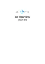 Предварительный просмотр 13 страницы air&me YRON User Manual