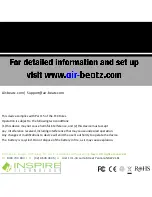 Preview for 10 page of airatzbe AB403 Quick Set Up Manual & Warranty