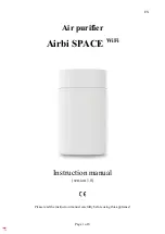 Preview for 1 page of Airbi SPACE WiFi Instruction Manual